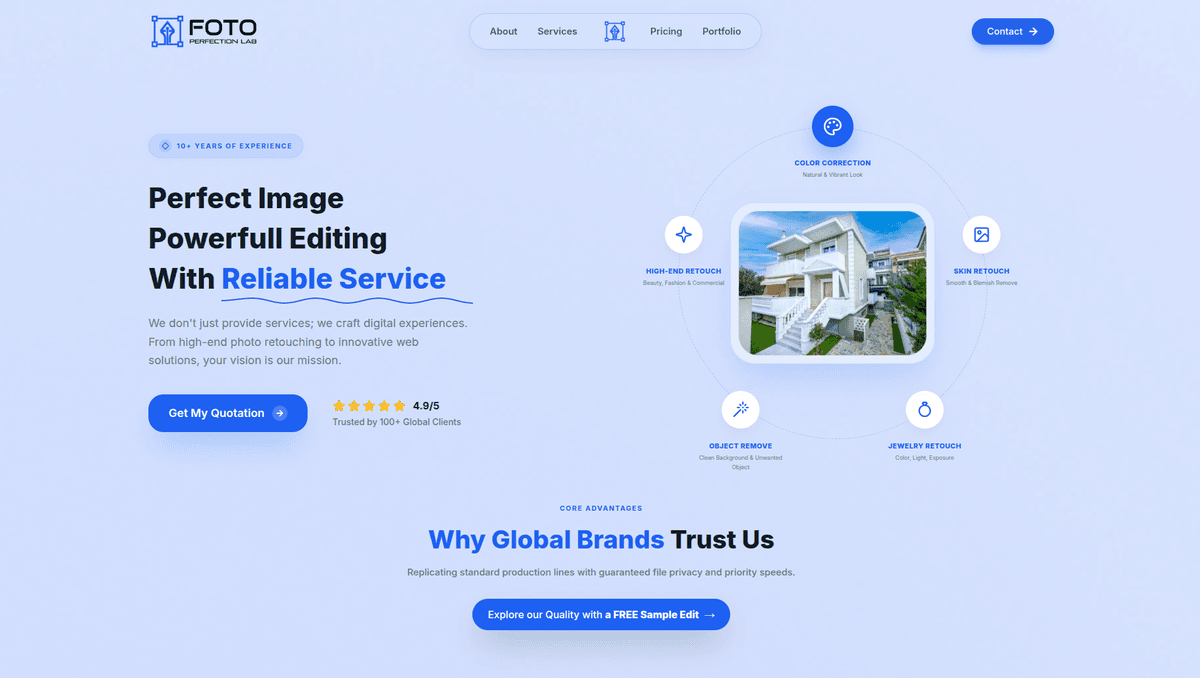 Foto Perfection Lab mockup